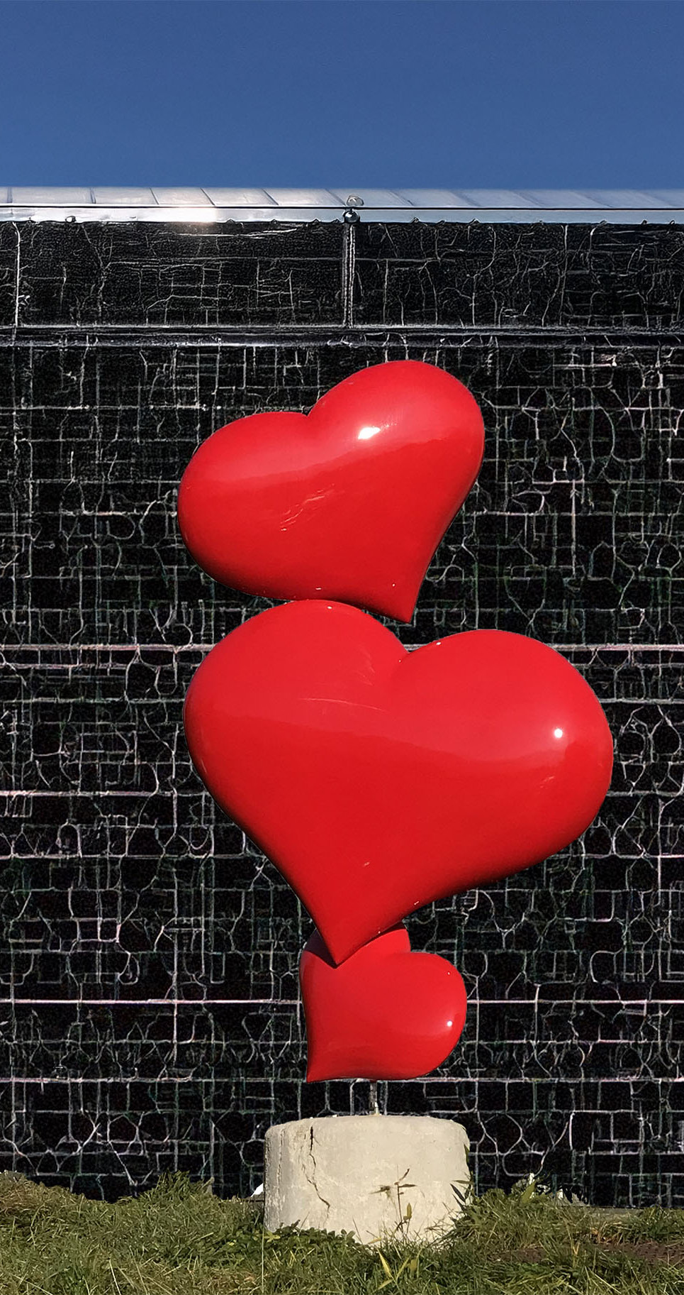Sculpture Coeurs — Gabriel Gonçalves